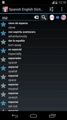 Spanish English Dictionary FREE android App screenshot 0